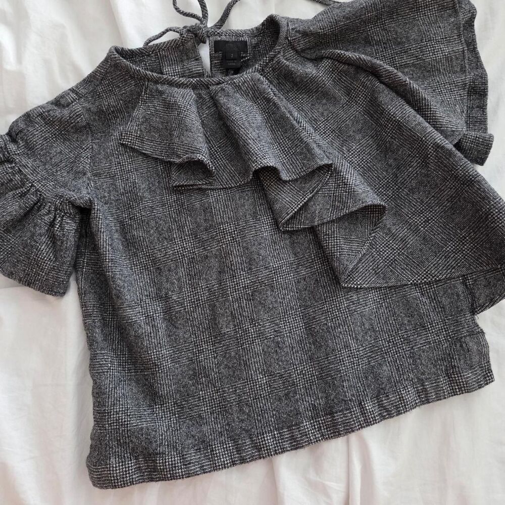 Jcrew Women's Grey Blouse